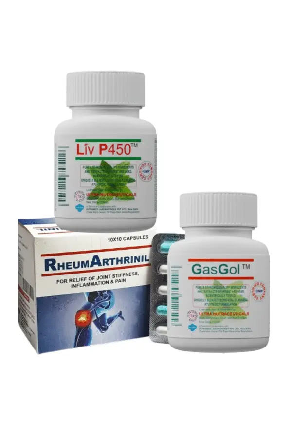 Rheumarthrinil, LivP450 and GasGol Combo